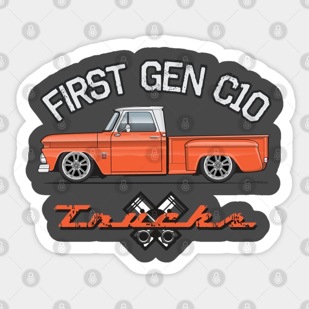 First Gen Sticker by ArtOnWheels